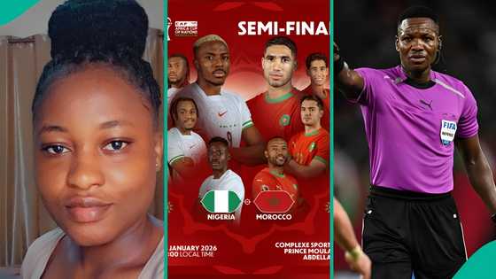 AFCON semi-final: Lady shares how Ghanaian referee wanted to ‘save’ Super Eagles during match