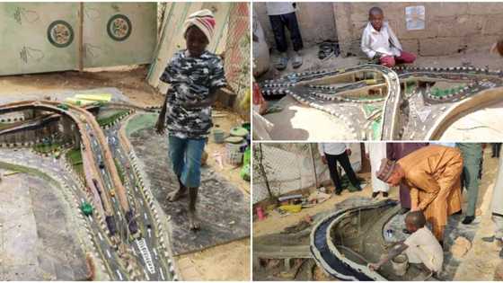 "I know he's going to be somebody in future": Mum of viral boy, 13, who created Borno overhead flyover replica