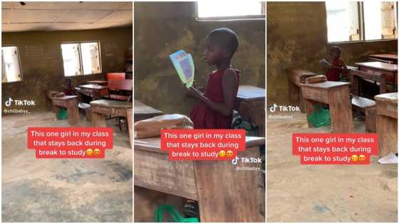 "I will help her": Emotional video of kid who always stays back at break time to read in class stirs reactions