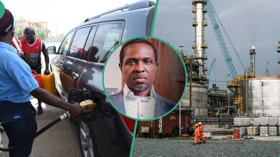 "Nothing changes": Tonye Cole speaks on N600 per liter fuel as Dangote Refinery sets date for first production.