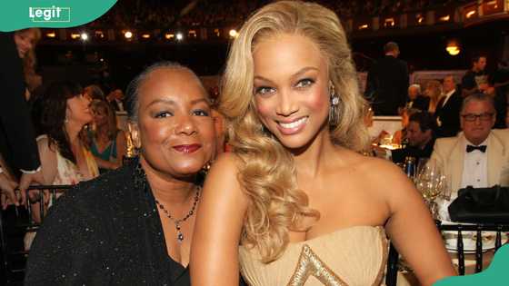 Tyra Banks' parents split when she was young, and her mom Carolyn managed her modeling career