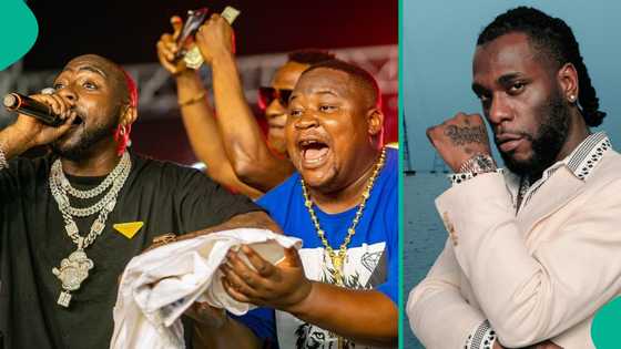 Video as Cubana Chiefpriest shares why Burna Boy is jealous of his relationship with Davido