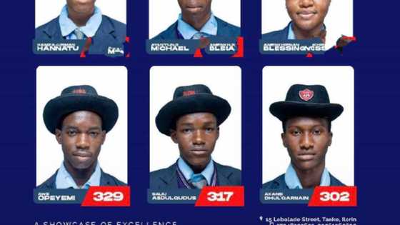 UTME scores of 6 students with unique school uniforms trend, their JAMB results excite netizens