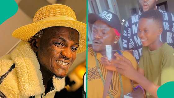 Portable Zazu adopts young boy in Benin, promises to send him to school, mixed feelings trail video