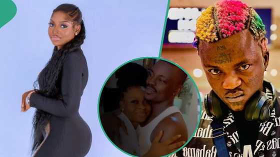 Portable's baby mama Honey Berry's response to loved-up video with another man triggers reactions