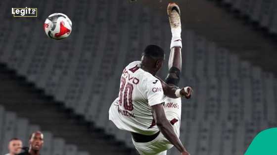 Paul Onuachu: Super Eagles star sends clear message to Eric Chelle with bicycle kick ahead of 2026 WCQ, video