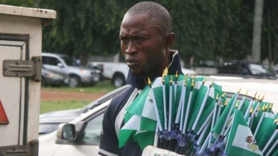 2023: Flag seller reveals Nigerians don't buy APC flags ahead of polls