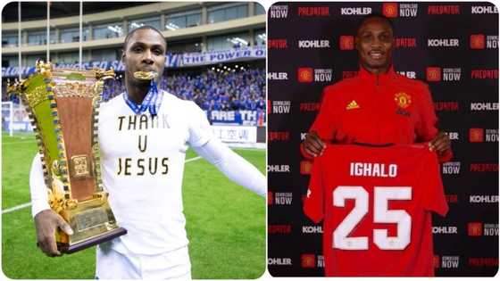 Here's what Ighalo said after Nigerians throw wild party celebrating his Man United move