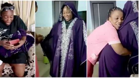 Empress Njamah surprises Ada Ameh with gifts as she continues to mourn