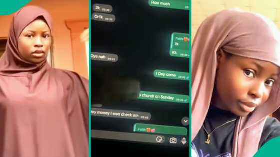 Lady displays her brother's WhatsApp chat with young girl who requested for N1k, people react