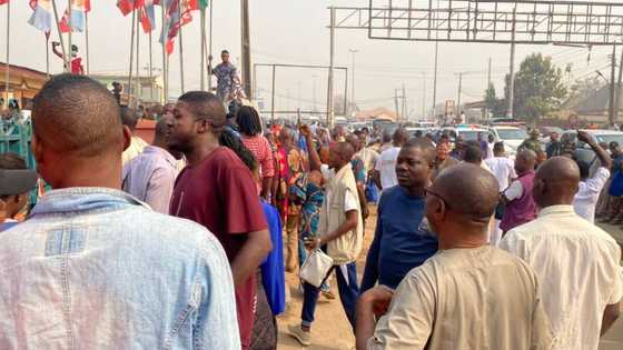 Yanzu-Yanzu: Rikici ya barke, mambobin jam'iyyar APC sun mamaye hedkwatar APC a Ekiti