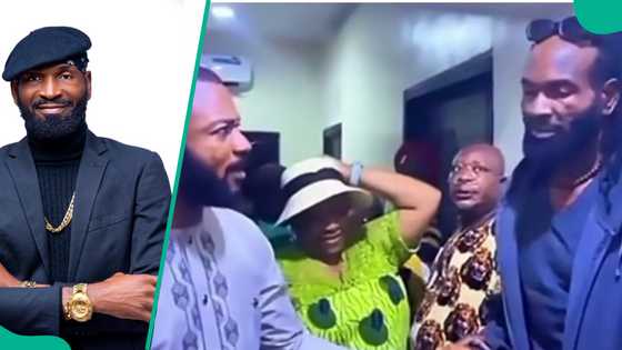 Sylvester Madu visits Ebuka Obi, his reaction after Madu asked for prayer trends:L God isn't man"