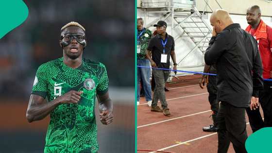 NFF furious with Eric Chelle, sends warning to Super Eagles coach concerning Victor Osimhen
