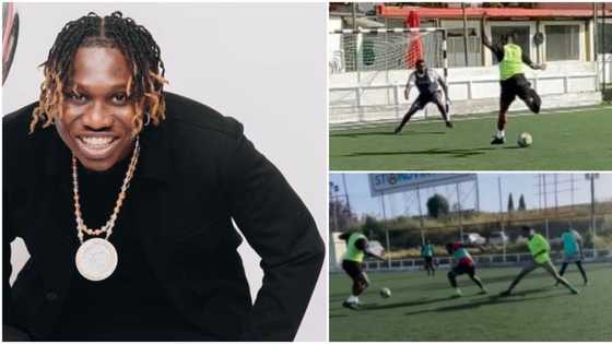 "I'm trying to secure a professional contract": Zlatan Ibile shares video of him on football trial in Portugal