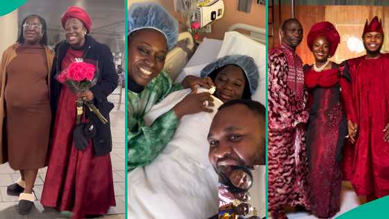 Pastor Paul Enenche’s first daughter welcomes baby boy abroad, family rejoices in sweet video