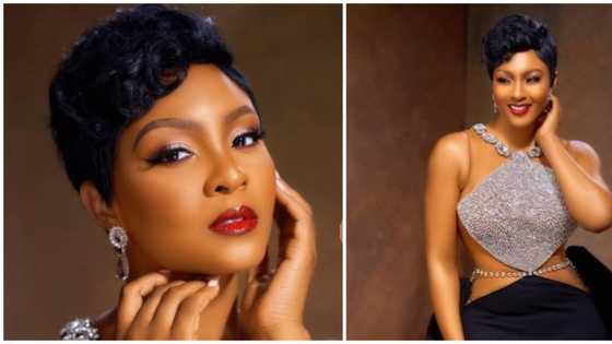 Celebrity glam: Actress Osas Ighodaro celebrates nomination in regal ensemble