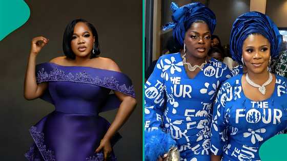 Toyin Abraham under fire over Adire movie promotion after Funke Akindele’s viral moment at party
