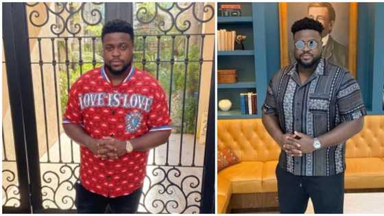 Davido's brother Adewale Adeleke criticises people who take back gifts, calls it 'lame'
