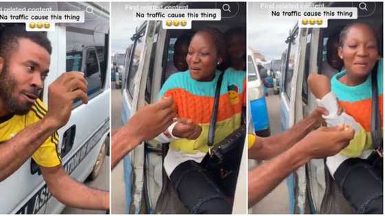 "Say yes": Bus driver begs female passenger in another vehicle as he proposes to her in traffic