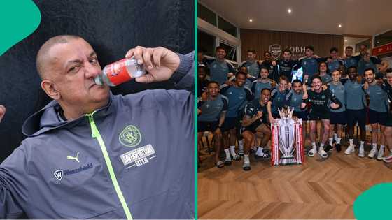 “I motivated them”: Man City ‘bottleman’ fan sends message to Arsenal after Premier League title win, video