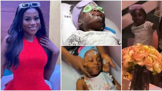 Amid claims that she fought Davido and 2nd baby mama in Ghana, Sophia takes Imade and Hailey for spa treat