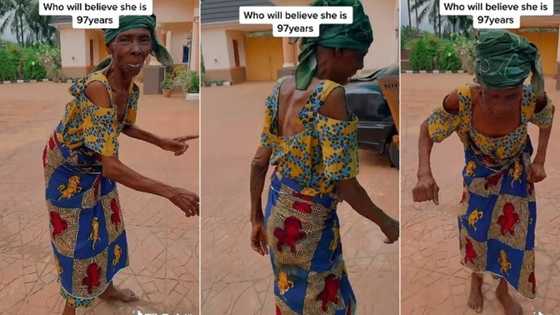 "She can't be 97 years old": Agile old woman dances with full energy in video, netizens pray to be like her