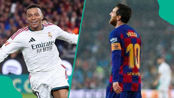 Kylian Mbappe surpasses Lionel Messi’s El Clasico record after netting brace against Barcelona