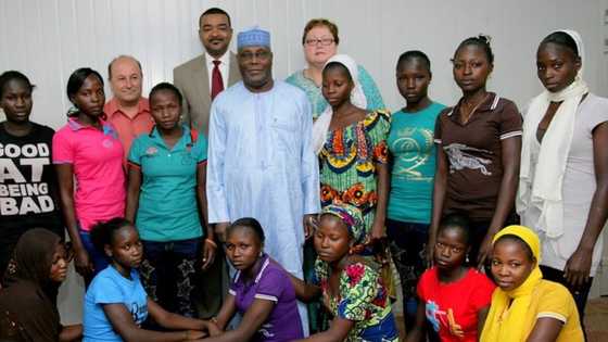 Yan matan Chibok sun gudanar da zanga zanga a jami’ar Atiku saboda abinci