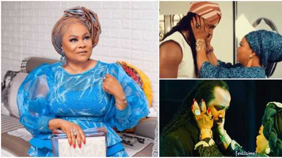 "I see him as my son and love him so much": Sola Sobowale on her relationship with Titi Kuti aka Ade Tiger