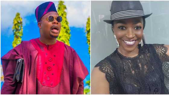 You're not my mate but you make me vibrate, Mr Macaroni tells Kate Henshaw