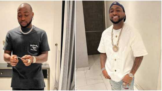 He looks good abeg: Fans knock lady who complained about Davido's amazing transformation