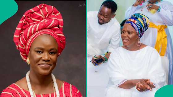 Gospel star Sola Allyson reacts to man winking at her in traffic, peeps speak: "She needs to relax"