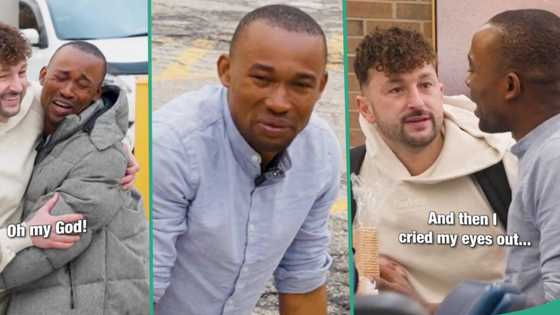 "You changed my life": Oyinbo man gives Nigerian student N159 million, new car and MacBook laptop
