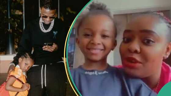 "I don't eat that": Wizkid's Zion protests as singer's sister offers him Nigerian food, video trends