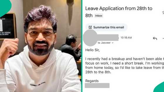 Indian man displays unusual email he received from Gen Z employee, screenshot goes viral