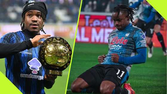 Lookman scores first goal for Atalanta after winning CAF POTY Award, video