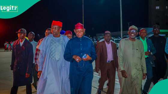 Dantata: Abba, Namadi, Sanusi II, tawagar Kano, Jigawa sun tafi Madina jana'iza