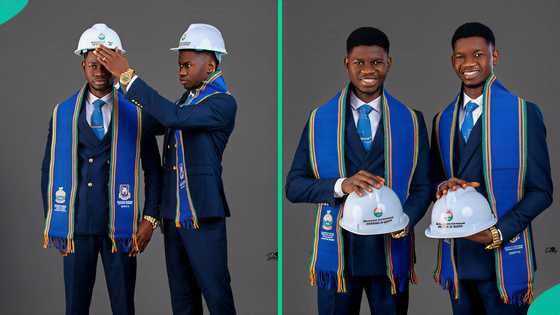 Twins at University of Ibadan graduate with second-class upper degree in engineering, bag awards