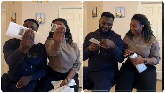 Young couple becomes permanent resident in Canada, celebrates by unveiling envelope