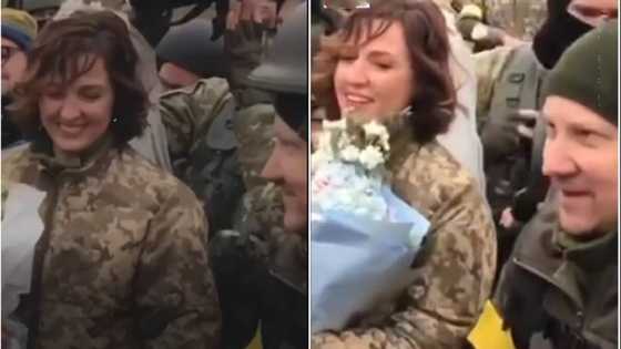 Ukrainian couple serving in the army gets married at the front-line amid Russian invasion by Vladimir Putin