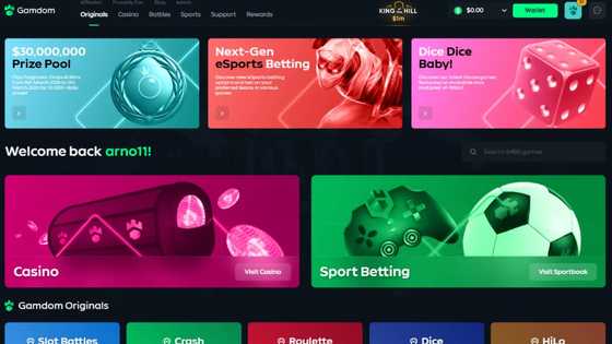 Experience the ultimate gaming adventure with Gamdom
