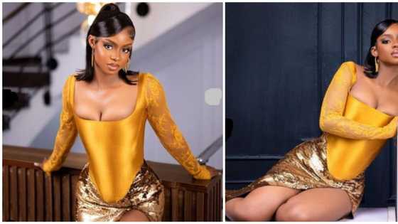 Priscilla Ojo turns a year older, rocks breathtaking corset look in new photos