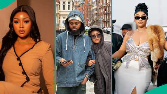Drama unfolds as Regina Daniels' brother weighs in on sister's feud with Angela Okorie