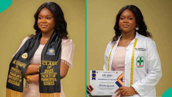 University of Ibadan pharmacy student who started business after gaining admission bags first class