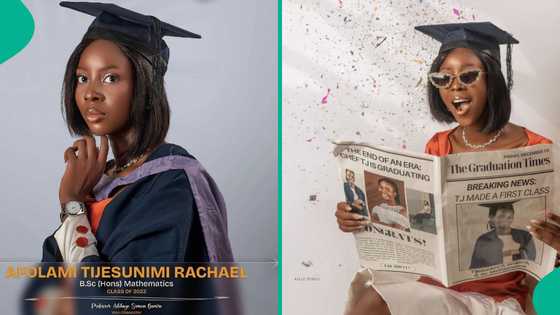 Lady graduates from OAU with first class degree in Mathematics, shares lessons learnt