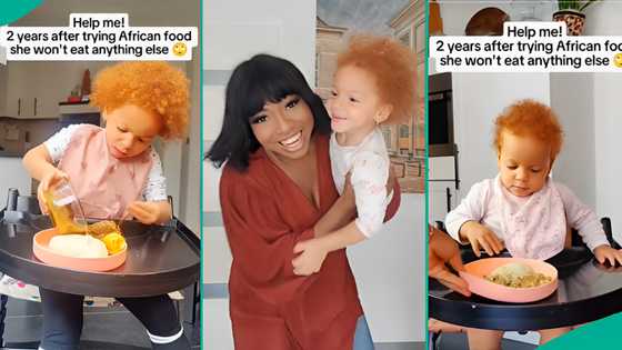 Nigerian mum in abroad cries out as her child prefers eating only fufu and soup, video trends