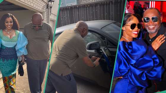 Iyabo Ojo and Pauloo melt hearts with lovely video as they step out for dinner date: “I dey blush"