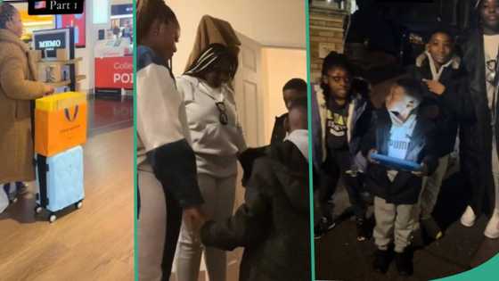 "I've been waiting for this day": Video as lady relocates from UK with her entire family, many react