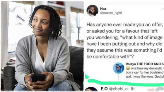 "He needs it for taxi": Drama as housemaid asks her madam to buy new car for her boyfriend