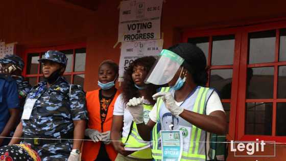Edo governorship: INEC officials protest, abandon duties (video)